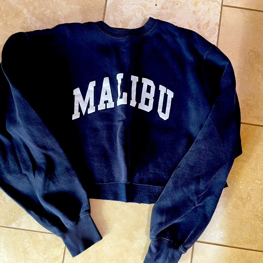 Navy blue sweatshirt